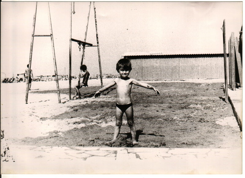 Foto storica spiaggia Bagno Gabry