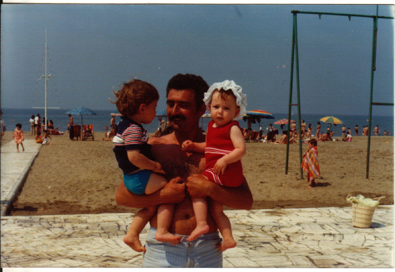 Famiglia al mare Bagno Gabry