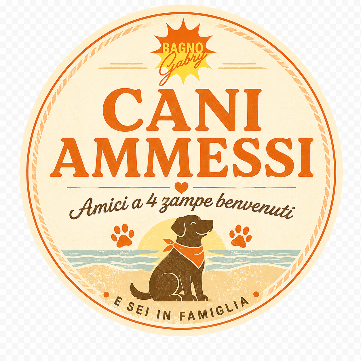 Badge Cani ammessi